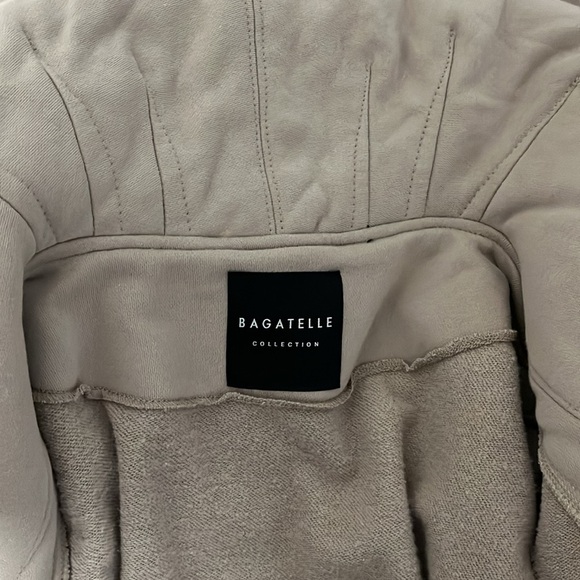 BAGATELLE NWOT Quilted Drape Open Cardigan Jacket, Size M/L - Picture 11 of 13